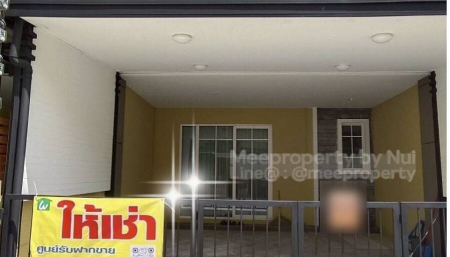 ให้เช่าบ้านทาวน์โฮม2ชั้น #หมู่บ้านโกลเด้นทาวน์3 (สุขสวัสดิ์ พุทธบ