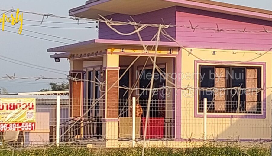 ขายบ้านเดี่ยว 1 ชั้น ขนาดพื้นที่ 100 ตร.ว.