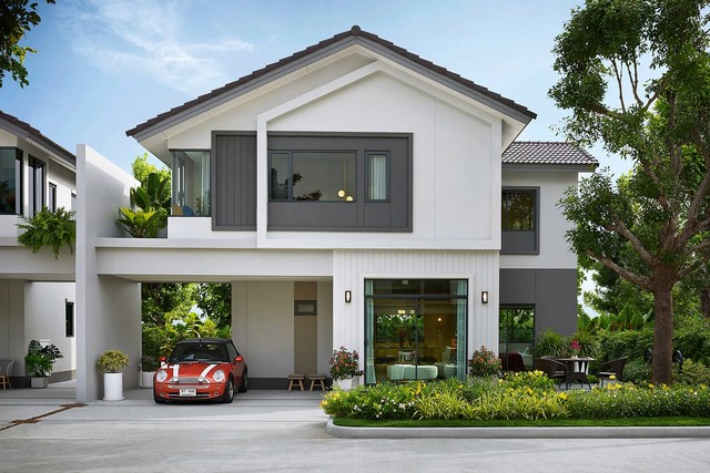 บ้านเดี่ยวโครงการใหม่ ฮาบิเทีย ประชาอุทิศ สราญสิริ by แสนสิริ