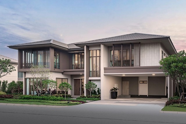 บ้านเดี่ยวโครงการใหม่ บุราสิริ กรุงเทพกรีฑาตัดใหม่ บางกะปิ กรุงเท