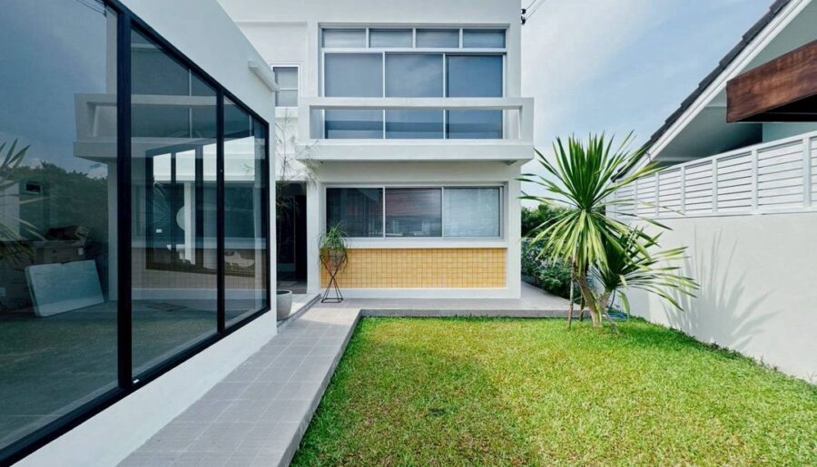 หางดง บ้านถวาย ขาย 4.5 ล้าน บ้านสร้างใหม่ – บรรยากาศเงียบสงบ
