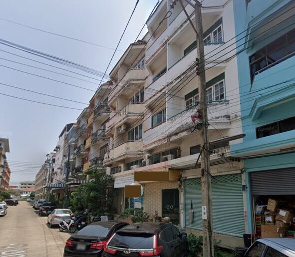 MRT หลักสอง 17ตร.วา ซ.สุขสันต์ 2-8 อาคารพาณิชย์ 4.5 ชั้น .280 ตร.