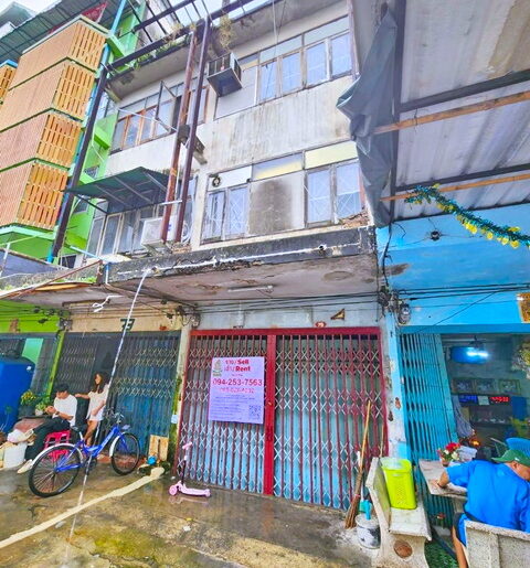 รับร้านกัญชา ศาลเจ้าพ่อเสือ ให้เช่าโรงแรม4ชั้น ถ.ข้าวสาร MRT สามย