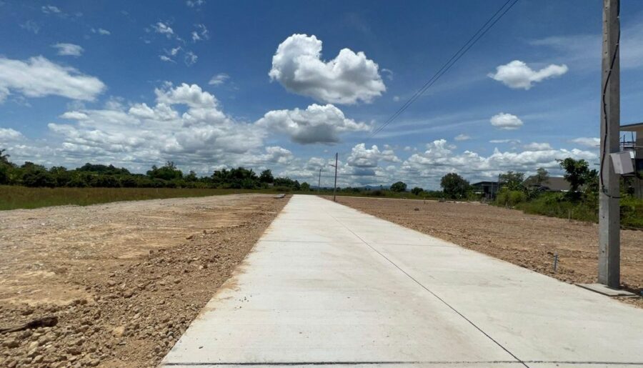 ขายที่ดินผ่อนตรงเจ้าของได้ 5 ปี สันป่าตอง มี 2 แปลง สุดท้าย