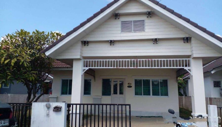 ขายเพียง 1.95 ล้าน บ้านเดี่ยวชั้นเดียว ดีญ่าวาเล่ย์ หางดง ใกล้กาด