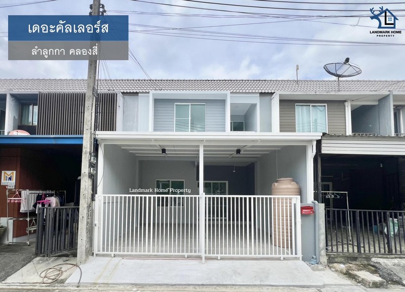 IN-023 ขายทาวน์โฮม 2 ชั้น เดอะคัลเลอร์ส ลำลูกกา คลองสี่