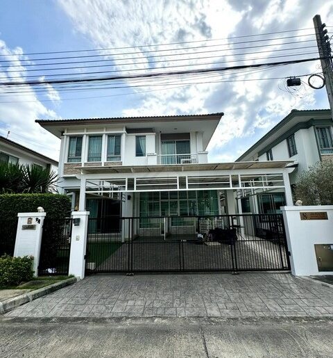 ขายบ้าน 56 ตรว. มัณฑนา เลค วัชรพล เข้าได้ทั้งสายไหม56 สุขาภิบาล5