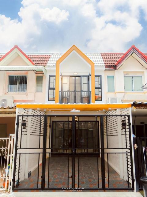 ขายทาวน์เฮ้าส์ 2 ชั้น รีโนเวทใหม่สวย หมู่บ้านสวนทิพย์ คลองลำเจีย