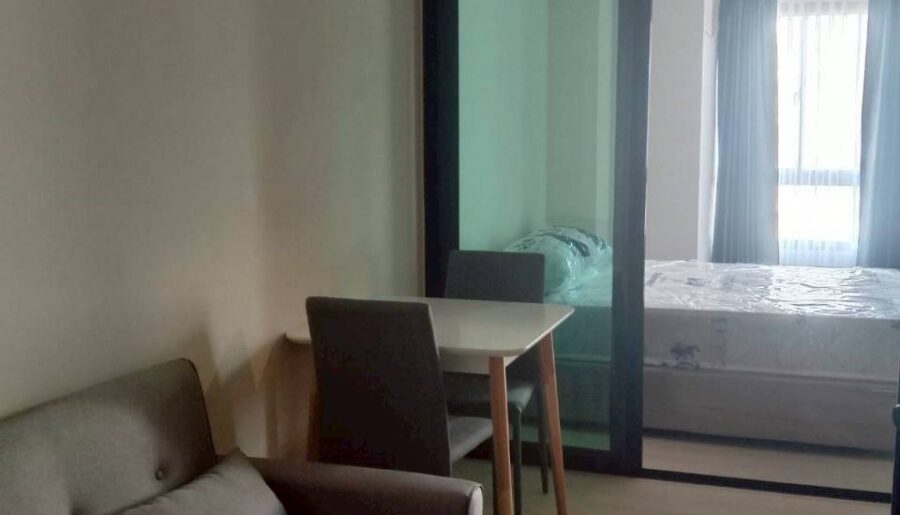 ให้เช่าคอนโด The Belgravia Ratchada 17 ขนาด 26.62 ตรม.ใกล้ MRTสุท