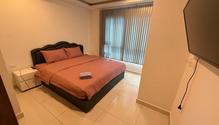 ขายต่ำกว่าราคาประเมิน คอนโด Arcadia Beach Resort 2 ห้องนอน 2 ห้องน้ำ ราคาพิเศษ ชั้น 8 ห้องริม เฟอร์นิเจอร์ครบ ใกล้วอร์คกิ้งสตรีท โทร.061-3659624