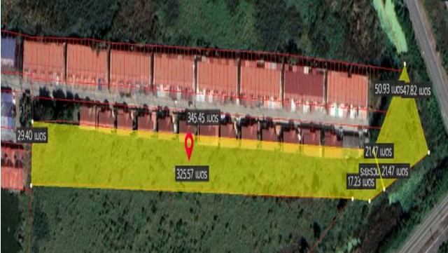 ขายที่ดิน บ้านเกาะ จ.อยุธยา ติดถนน 6 ไร่ 2 งาน 42 ตร.ว. ใกล้เมือ